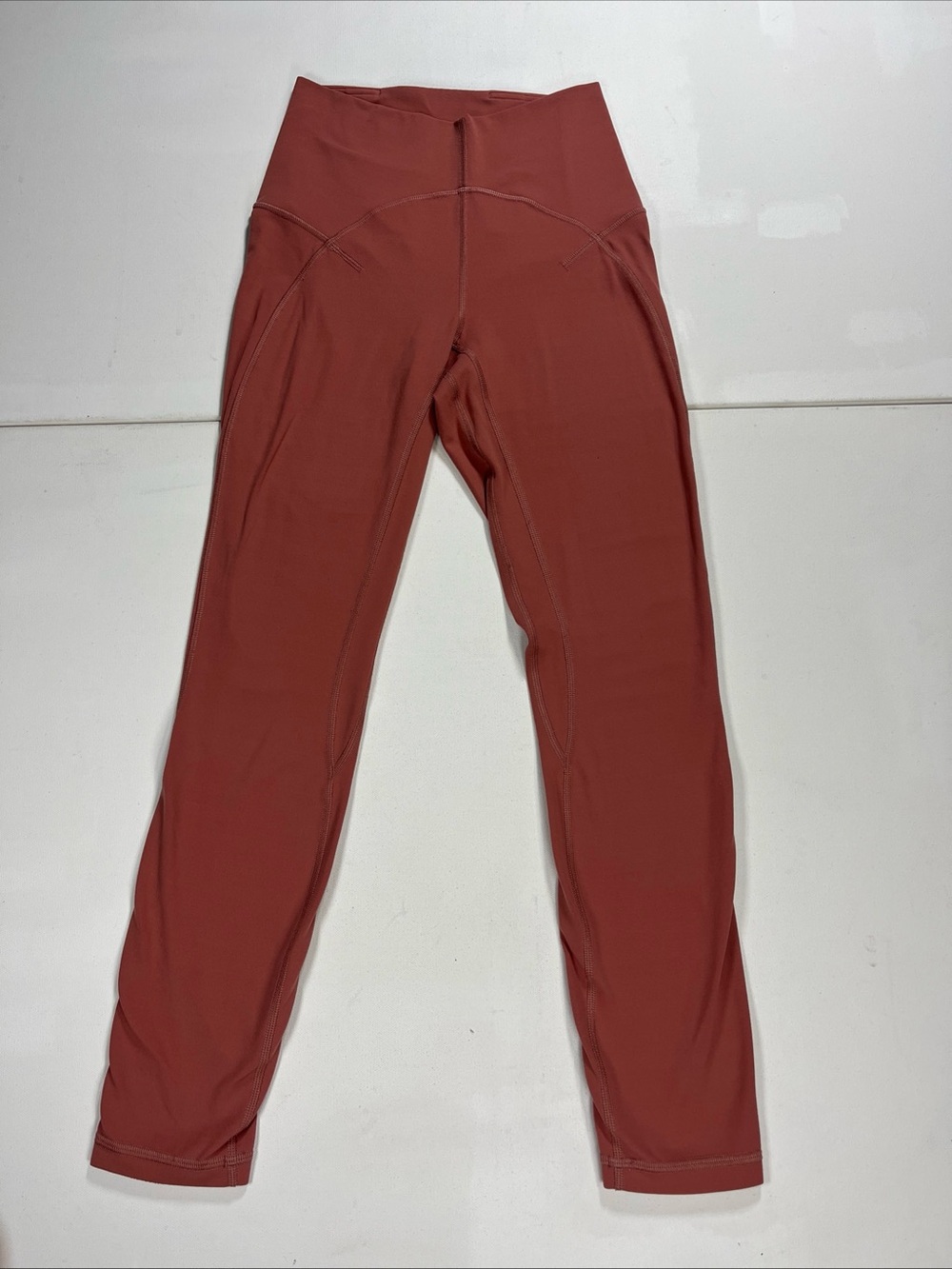 LULULEMON Unlimit High Rise Tight 25" Rose Pink Leggings Women’s Size 4